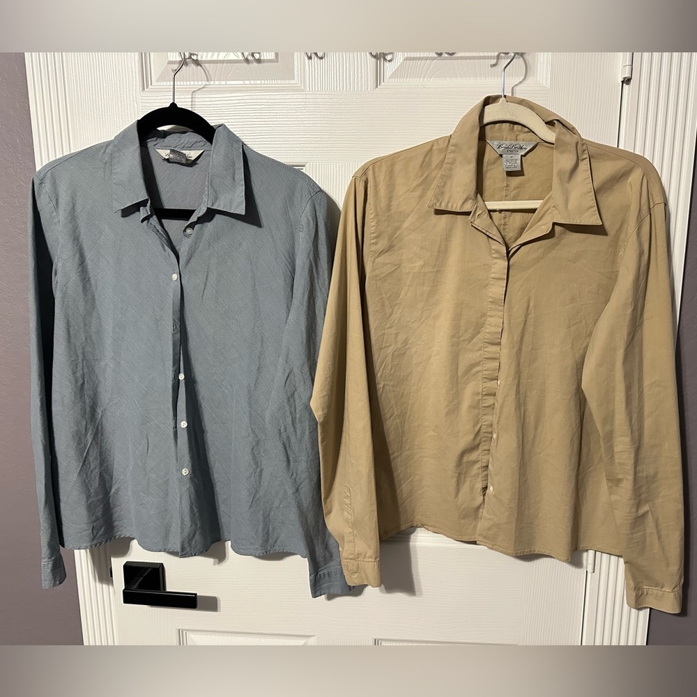2 for $20 - BROOKS BROTHERS long sleeve button down shirt - M